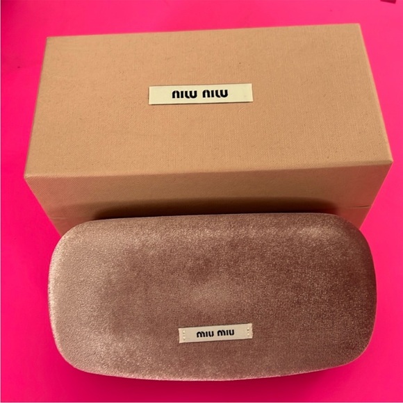 Miu Miu Opal Azure Sunglasses with Box - Picture 5 of 5